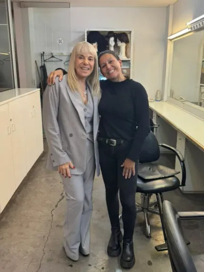 Estilismo profesional para Claudia Villafañe por Any Giraldez